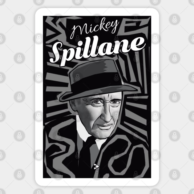 Mickey Spillane II Magnet by Exile Kings 